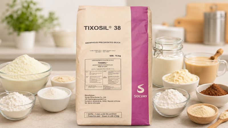 ứng dụng silicon dioxide E551